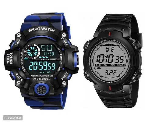 Classy Digital Watches Combo of 2