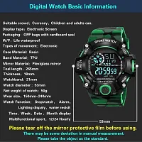 Motugaju Digital Watch Shockproof Automatic Army Green Color Strap Waterproof Digital Sports Watch for Men Kids Watch for Boys Watch for Men-thumb4