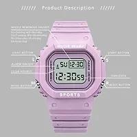 Stylish Pink Digital Watch For Men And Boys-thumb4