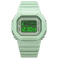 Stylish Green Digital Watch For Men And Boys-thumb1