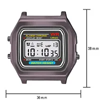 Stylish Black Digital Unisex Watches-thumb3