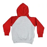 LIMIT Fashion Store - Magical Unicorn Kids Winter Wear Sweatshirts and Hoodies (Girls) (11-12 Years, Grey - Red)-thumb3