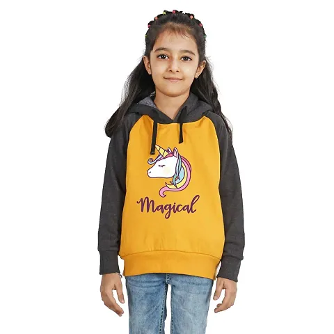 LIMIT Fashion Store - Magical Unicorn Kids Winter Wear Sweatshirts and Hoodies (Girls)