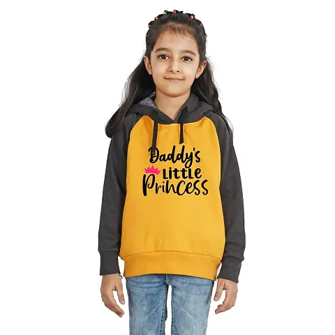 LIMIT Fashion Store - Daddy's Little Princess Kids Winter Wear Sweatshirts and Hoodies (Girls)