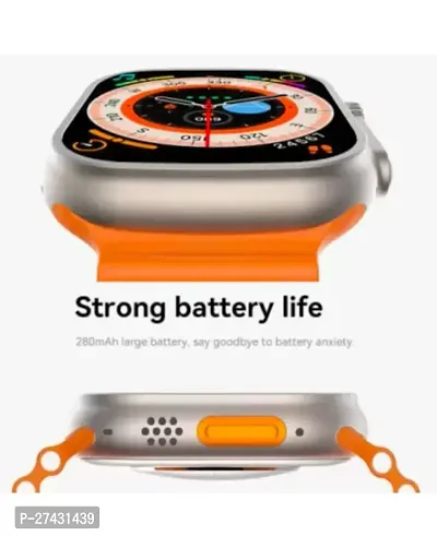 Modern Bluetooth Smartwatch With Strap For Unisex-thumb3