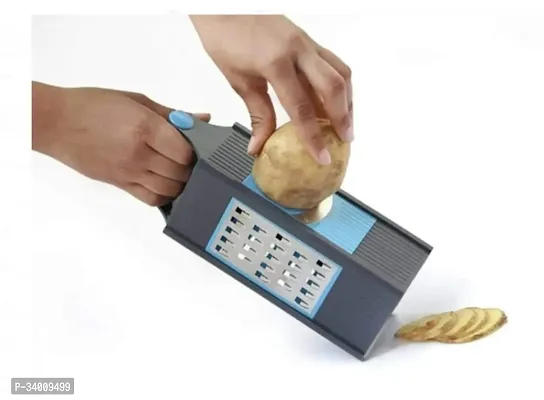 Useful 4 in 1 Vegetable Grater And Slicer with Stainless Steel Blades-thumb0