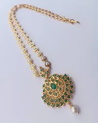 Stylish Golden Alloy Jewellery Set For Women Pair Of 2-thumb1