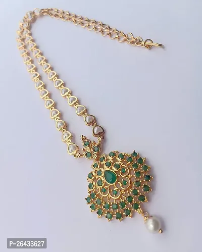Stylish Golden Alloy Jewellery Set For Women Pair Of 2-thumb2