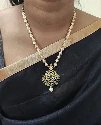 Stylish Golden Alloy Jewellery Set For Women Pair Of 2-thumb3