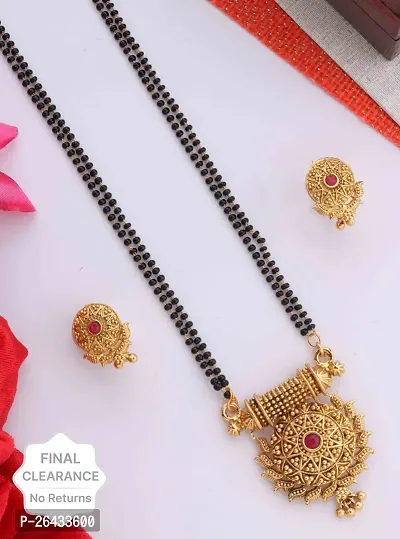 Stylish Golden Alloy Jewellery Set For Women