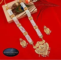 Stylish Golden Alloy Jewellery Set For Women-thumb2