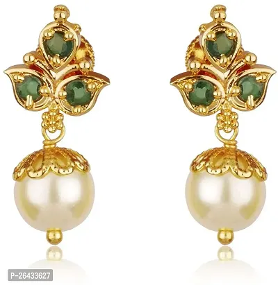 Stylish Golden Alloy Jewellery Set For Women Pair Of 2-thumb3