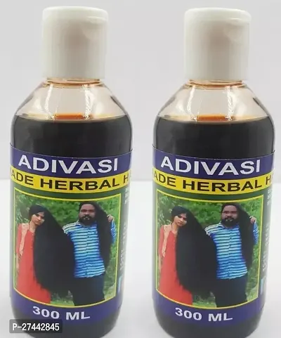 Adivasi Herbal Hair Oil For Hair Growth And Hair Fall Control Pack Of 2 (200 Ml)