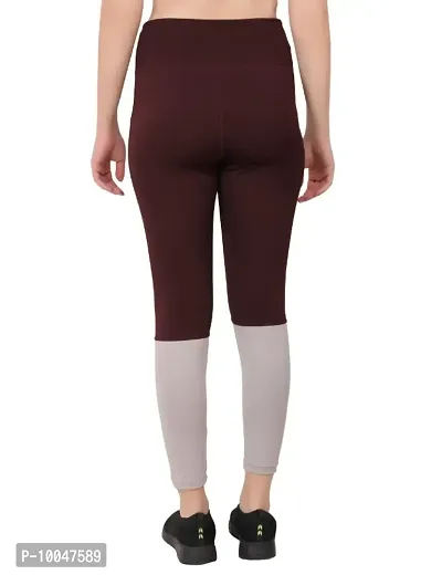 Combo of 2 Ankle Length Yoga Pant Tights For Women-thumb3