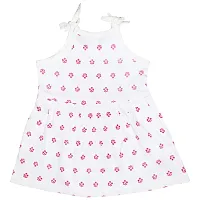 Butunu Polka Dot Printed New Born Baby Kids Girls Infant Cotton Shoulder Open Cut Sleeves Short Frock Dress Set Pack of 2 (Multi1, 9_Months)-thumb3