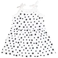 Butunu Polka Dot Printed New Born Baby Kids Girls Infant Cotton Short Frock Dress Set Pack of 3-thumb4