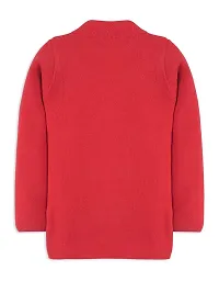 RVK Unisex Kids Boys Girls Super Soft Acrylic Sweater (18, RED)-thumb2