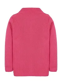 RVK Unisex Kids Boys Girls Super Soft Acrylic Sweater (34, HOT Pink)-thumb2