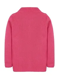 RVK Unisex Kids Boys Girls Super Soft Acrylic Sweater (36, HOT Pink)-thumb2