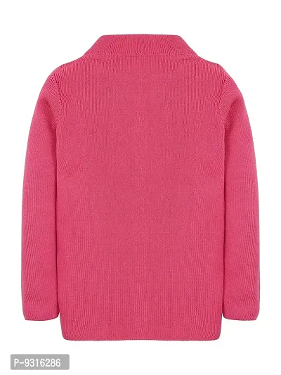 RVK Unisex Kids Boys Girls Super Soft Acrylic Sweater (36, HOT Pink)-thumb3