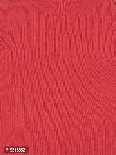 RVK Unisex Kids Boys Girls Super Soft Acrylic Sweater (18, RED)-thumb4