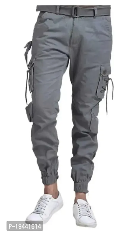 Fashion Men Cargo Pants Cotton Casual Loose Multi Pockets Army Military Pants  Men's Streetwear Joggers Plus Size Long Trousers - Casual Pants - AliExpress