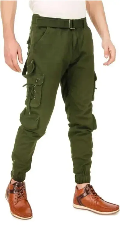 WrightFits Mens Cargo Work Trousers Combat Workwear Pants With Cargo Pockets  DTB | eBay