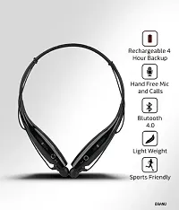 HBS-730 In the Ear Bluetooth Neckband Headphone (Black).-thumb2