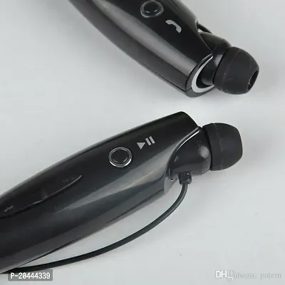 HBS-730 In the Ear Bluetooth Neckband Headphone (Black).-thumb2