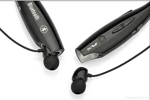 HBS-730 In the Ear Bluetooth Neckband Headphone (Black).-thumb3