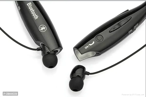 HBS-730 In the Ear Bluetooth Neckband Headphone (Black).-thumb4