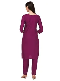Trendy Designer Rayon Fabric Sequence Work Kurtis With PAnt-thumb2