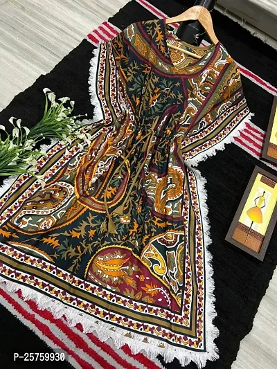 Trendy Designer Rayon Fabric Printed Kaftan