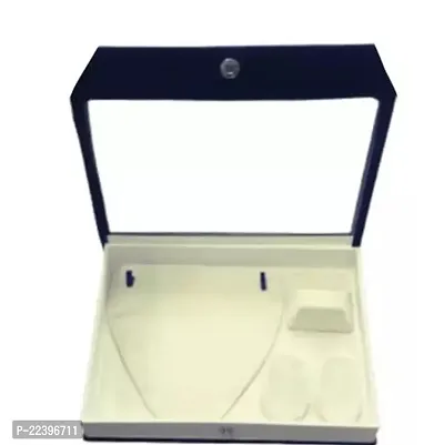 Navy Blue Attractive Jewellery Boxes