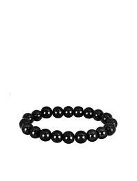 NEERAJYOTI Black bracelet with silver bracelet jewellery set-thumb3