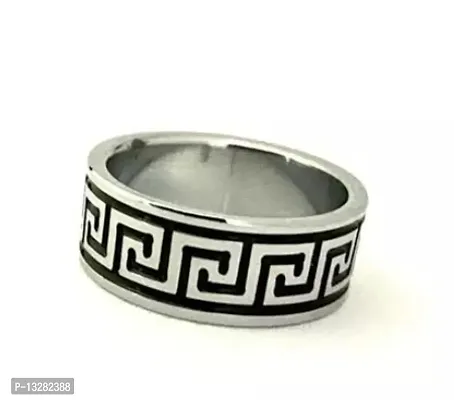 Alluring Silver German Silver   Rings For Men