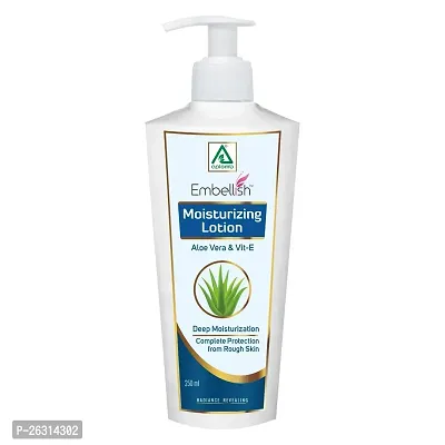 APLOMB Moisturizing Body Lotion With Aloe Vera For Instant Hydration In Summer, For Men  Women