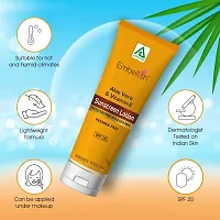 Aplomb Embellish Safe  Herbal Sunscreen Lotion | Infused with Avocado  Vitamin-E | SPF 20 Protections | Non-Greasy  Non-Sweat Formulation | For Men  Women | 50 gm-thumb4