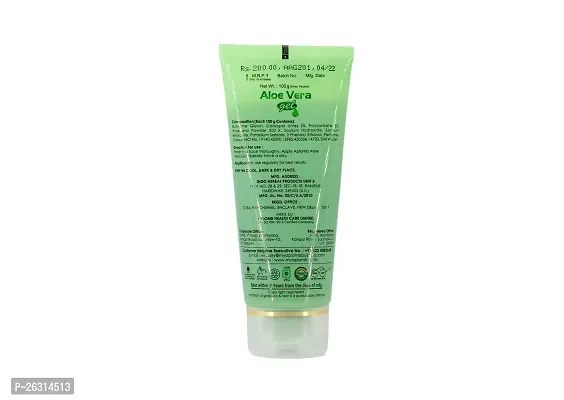 Aplomb Embellish Pure and Natural Aloe Vera Gel | Moisturises, Nourishes and Hydrates the Skin | for Face  Hair | -100g-thumb2