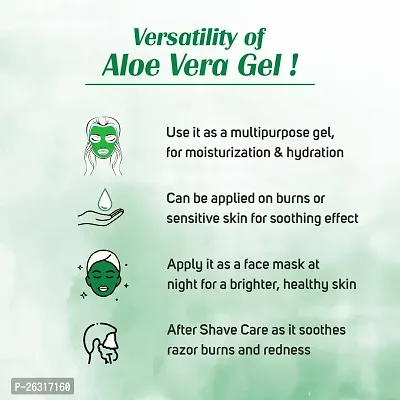 Aplomb Embellish Pure and Natural Aloe Vera Gel | Moisturises, Nourishes and Hydrates the Skin | for Face  Hair | -100g-thumb4