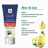 Aplomb Embellish Night Cream 50 gm for Skin Repair and Renewal Vitamin E Infused for Smooth, Supple Skin |Nourishes Deeply Hydrates and Restors Facial Moisture-thumb4