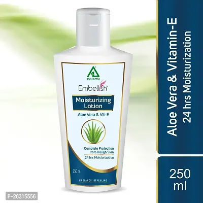 APLOMB Moisturizing Body Lotion With Aloe Vera For Instant Hydration In Summer, For Men  Women (250ml)-thumb5