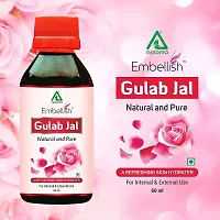 Aplomb Natural Pure Premium Rose Water with No Paraben for Cleansing and Toning,-60ml -PACK OF 2-thumb2