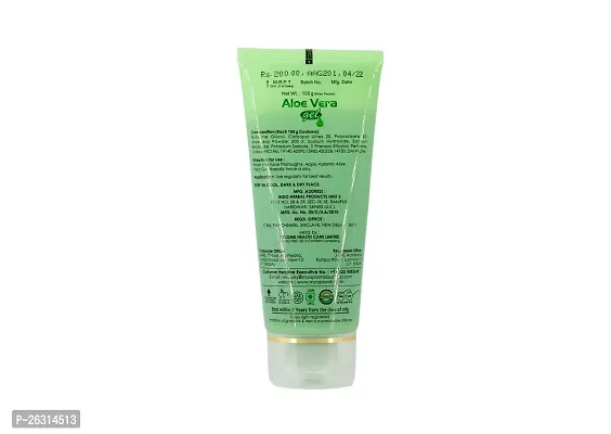 Aplomb Embellish Pure and Natural Aloe Vera Gel | Moisturises, Nourishes and Hydrates the Skin | for Face  Hair | -100g-thumb4