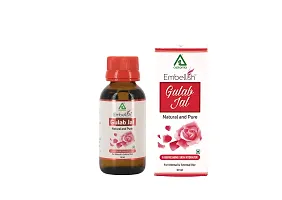 APLOMB Embellish Pure Natural Gulab Jal for Skin Cleansing and Toning | Drinkable- relieves Stress  Anxiety| A Refreshing Skin Hydrater | with No Paraben for -60ml Pack of 2-thumb3