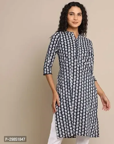 Stylish Multicoloured Cotton Kurta For Women