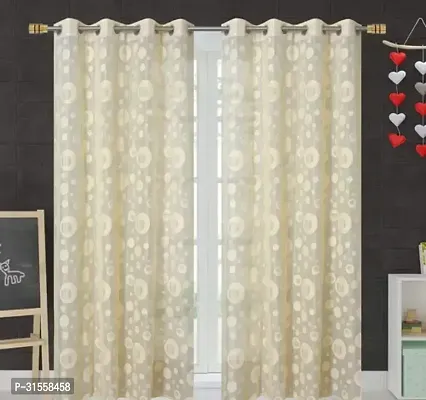 Unique Homes Net Door Curtain Set / Window Curtain Set ( Pack Of 2 )