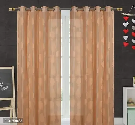 Unique Homes Net Door Curtain Set / Window Curtain Set ( Pack Of 2 )