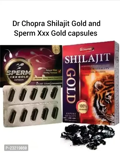 SPREAM  GOLD CAPSULES   SHILAJIT GOLD CAPSULES( COMBO )-thumb0