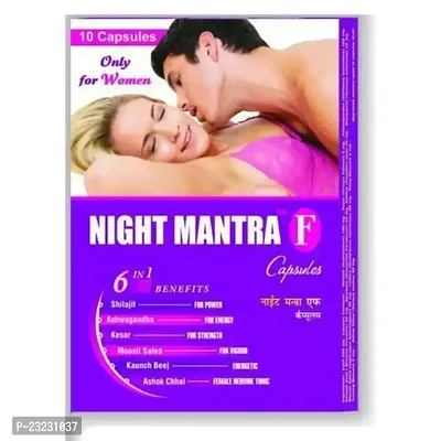100 % Orignal Night Mantra F Capsule (For Women) ( PACK OF 2 ).